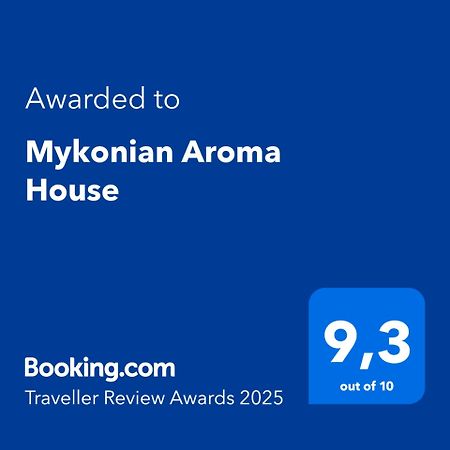 Appartement Mykonian Aroma House à Ornos  Extérieur photo